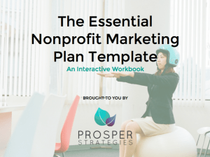 nonprofit marketing plan workbook