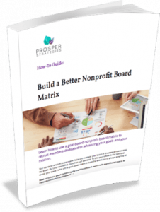 nonprofit board matrix