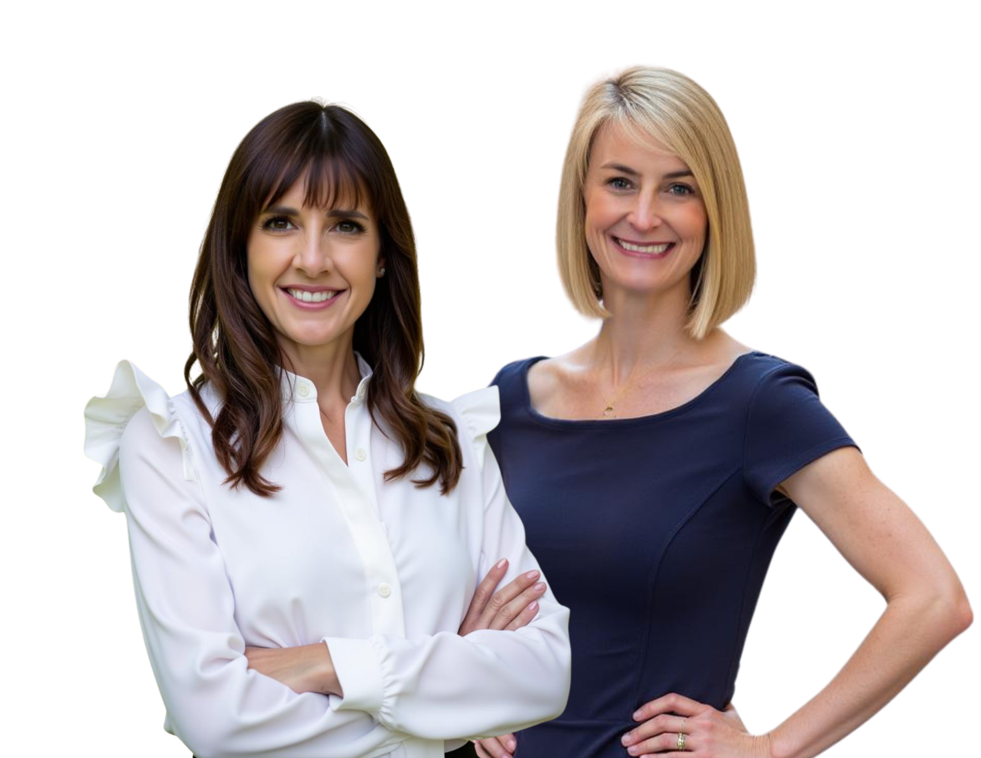 Lindsay Mullen and Alyssa Conrardy